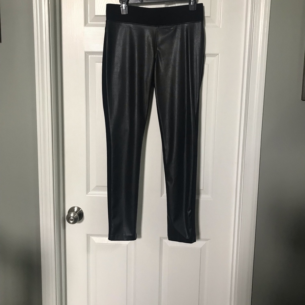 Imitation Leather Pants